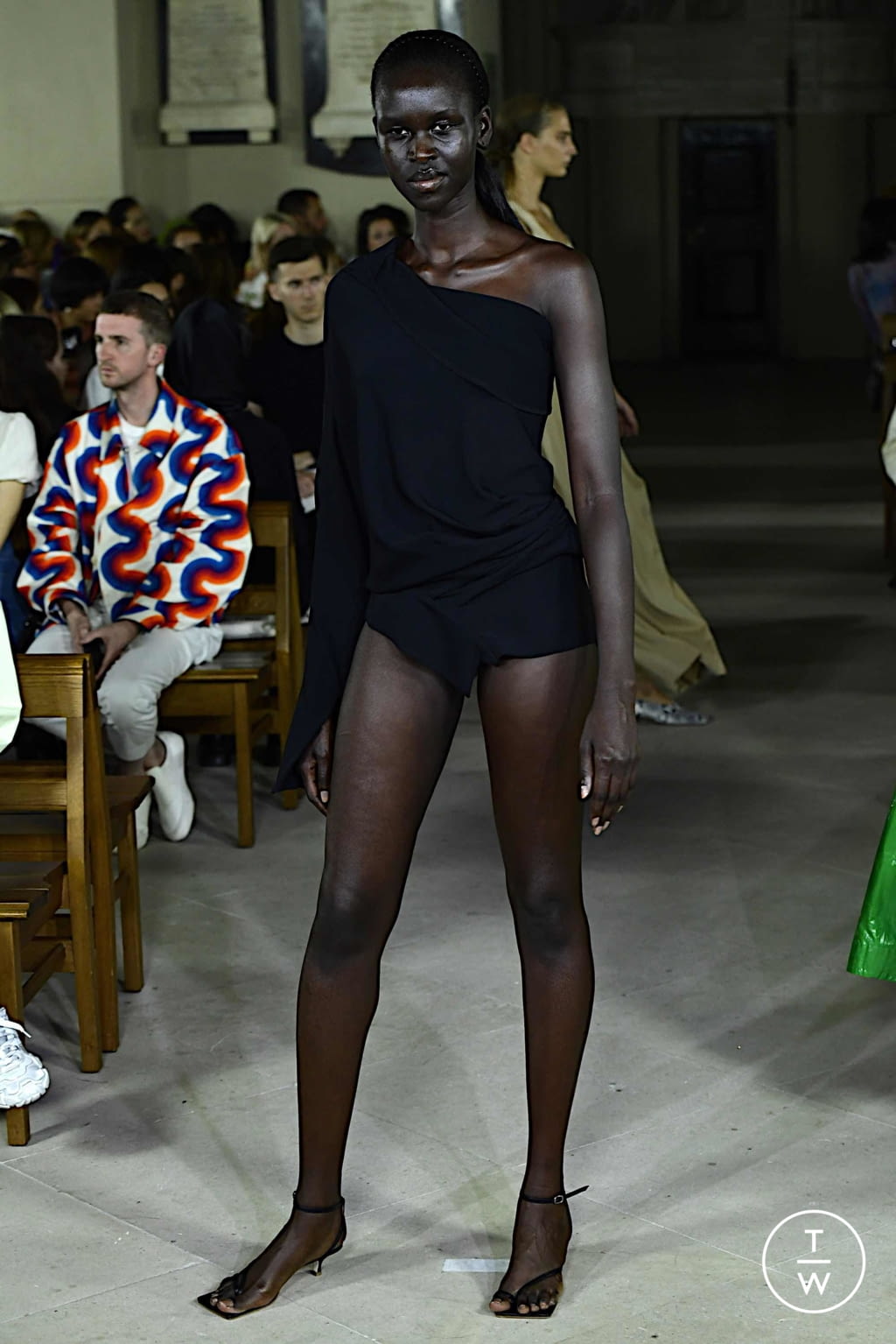Fashion Week London Spring/Summer 2020 look 8 from the A.W.A.K.E MODE collection womenswear