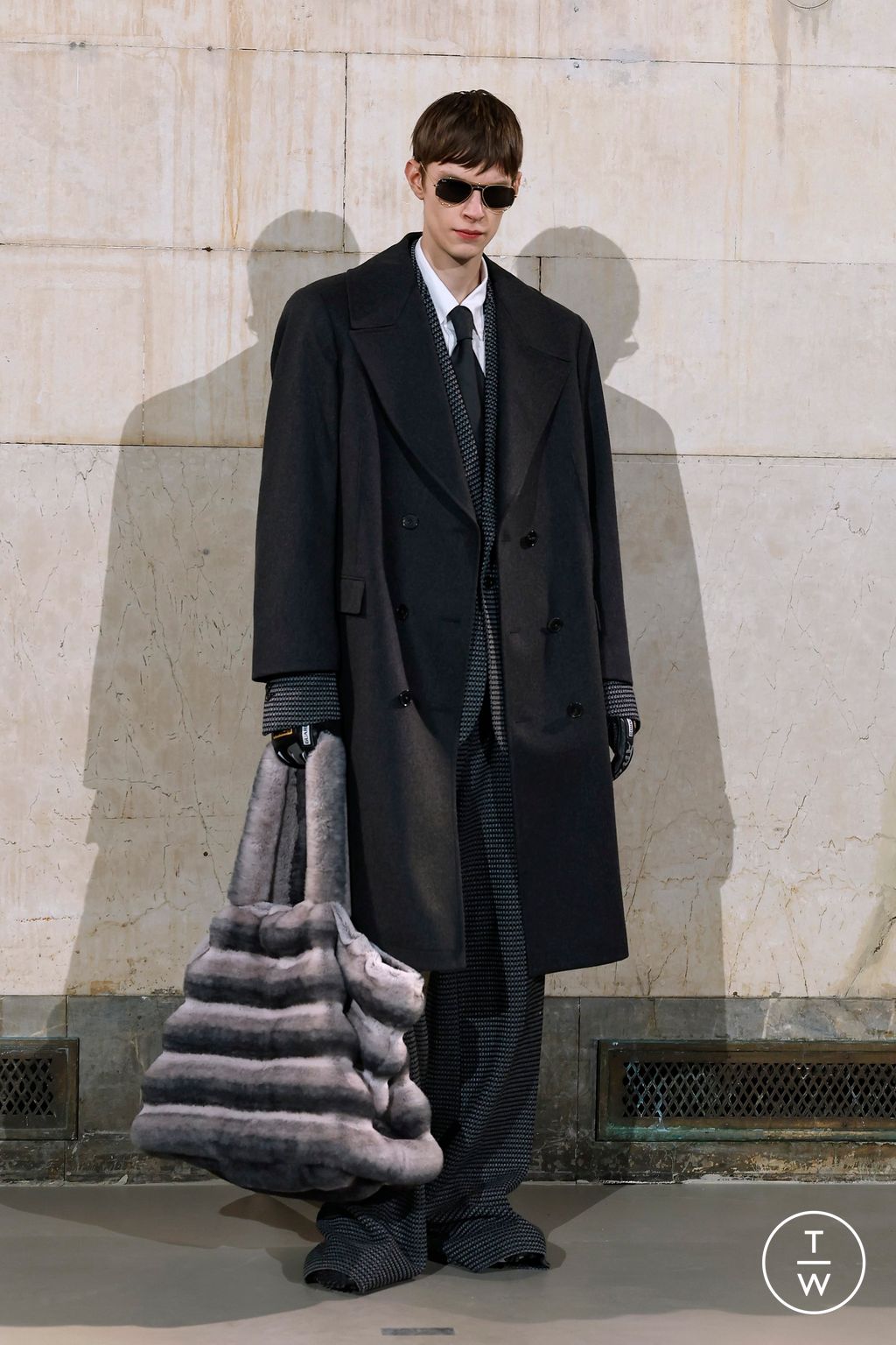 Fashion Week New York Fall/Winter 2026 look 4 from the AWGE collection womenswear