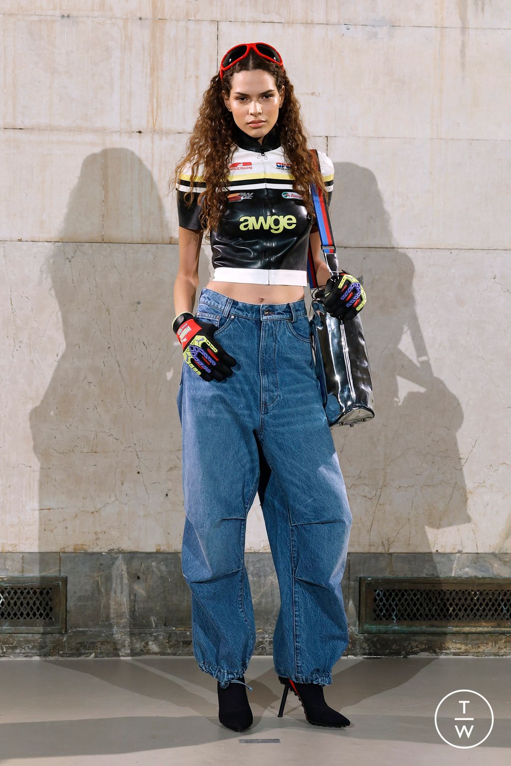 Fashion Week New York Fall/Winter 2026 look 17 from the AWGE collection womenswear