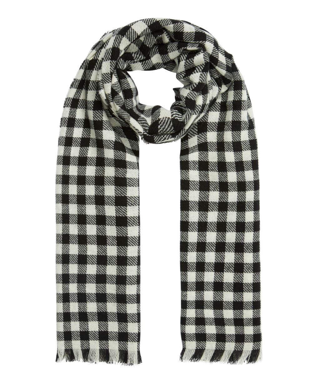 Fashion Week London Fall/Winter 2017 look 12 from the Brora collection womenswear accessories