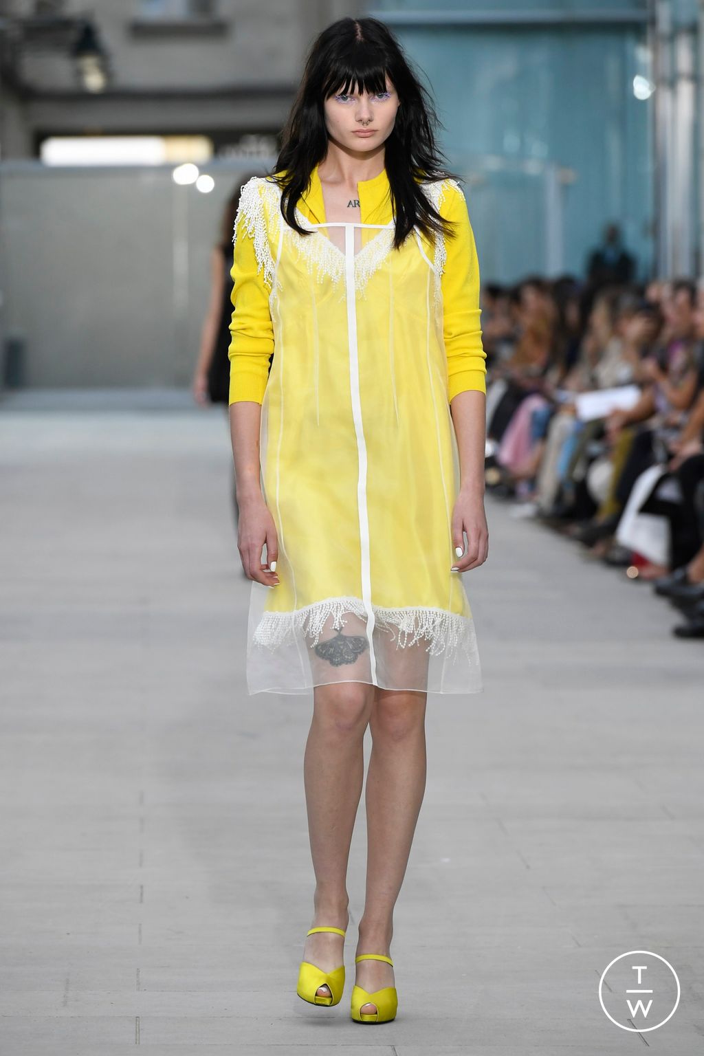Fashion Week Paris Spring/Summer 2024 look 15 from the AZ Factory collection womenswear