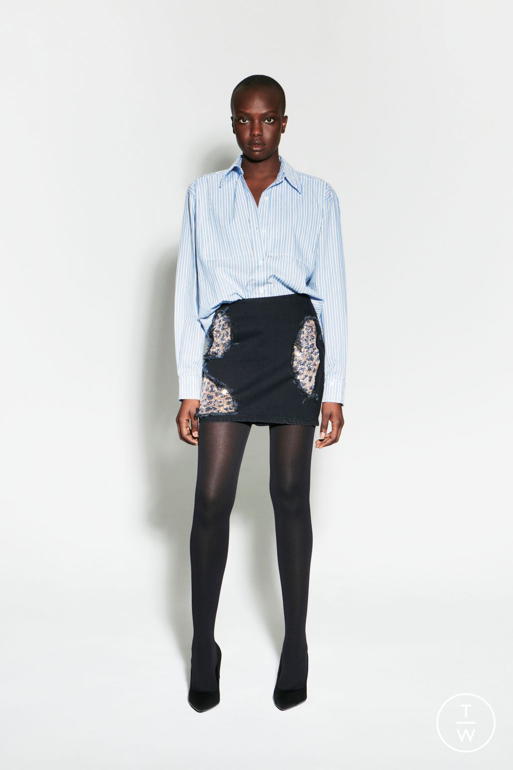 Fashion Week Paris Pre-Fall 2024 look 10 from the AZ Factory collection 女装