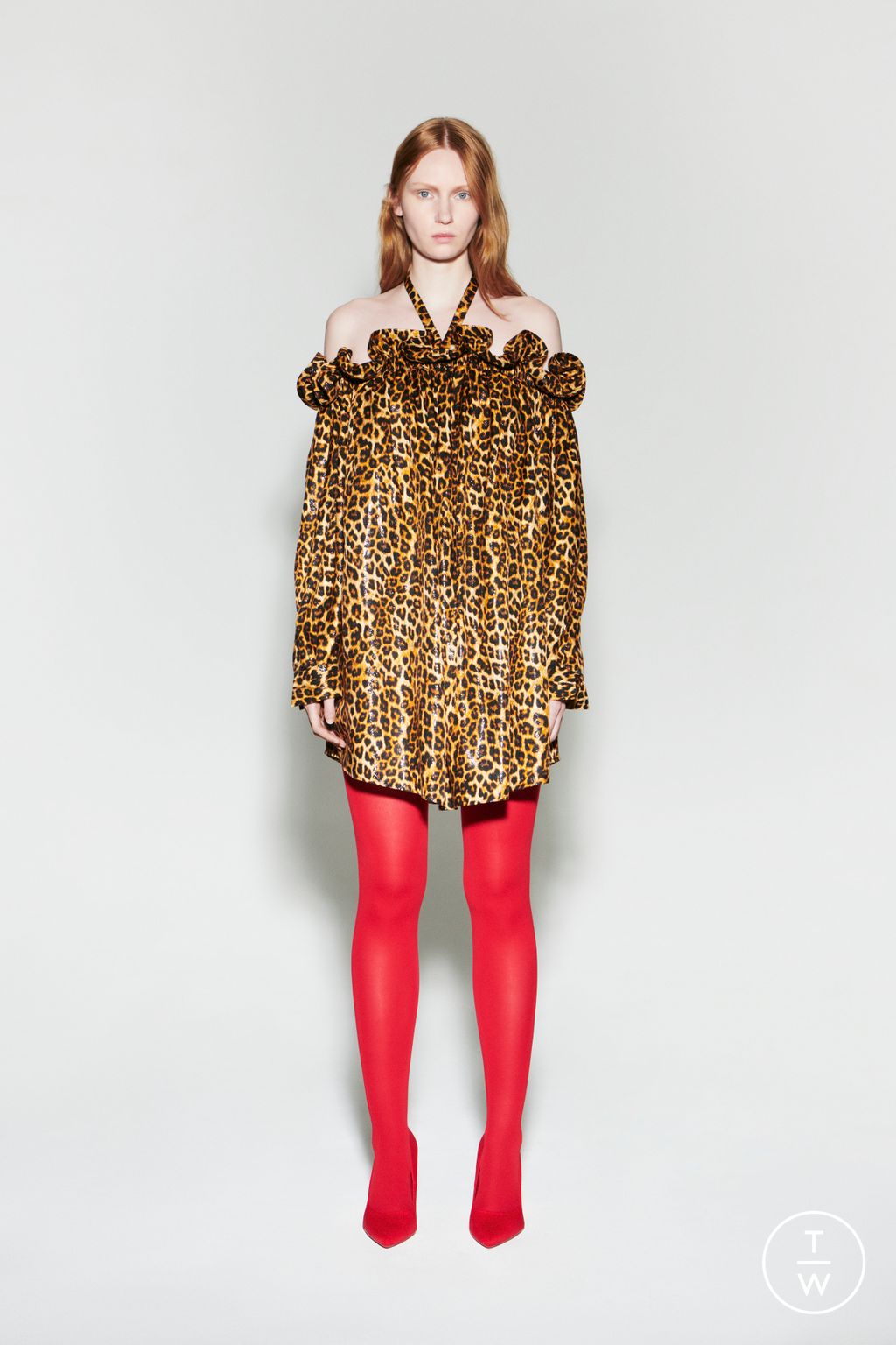Fashion Week Paris Pre-Fall 2024 look 13 from the AZ Factory collection 女装