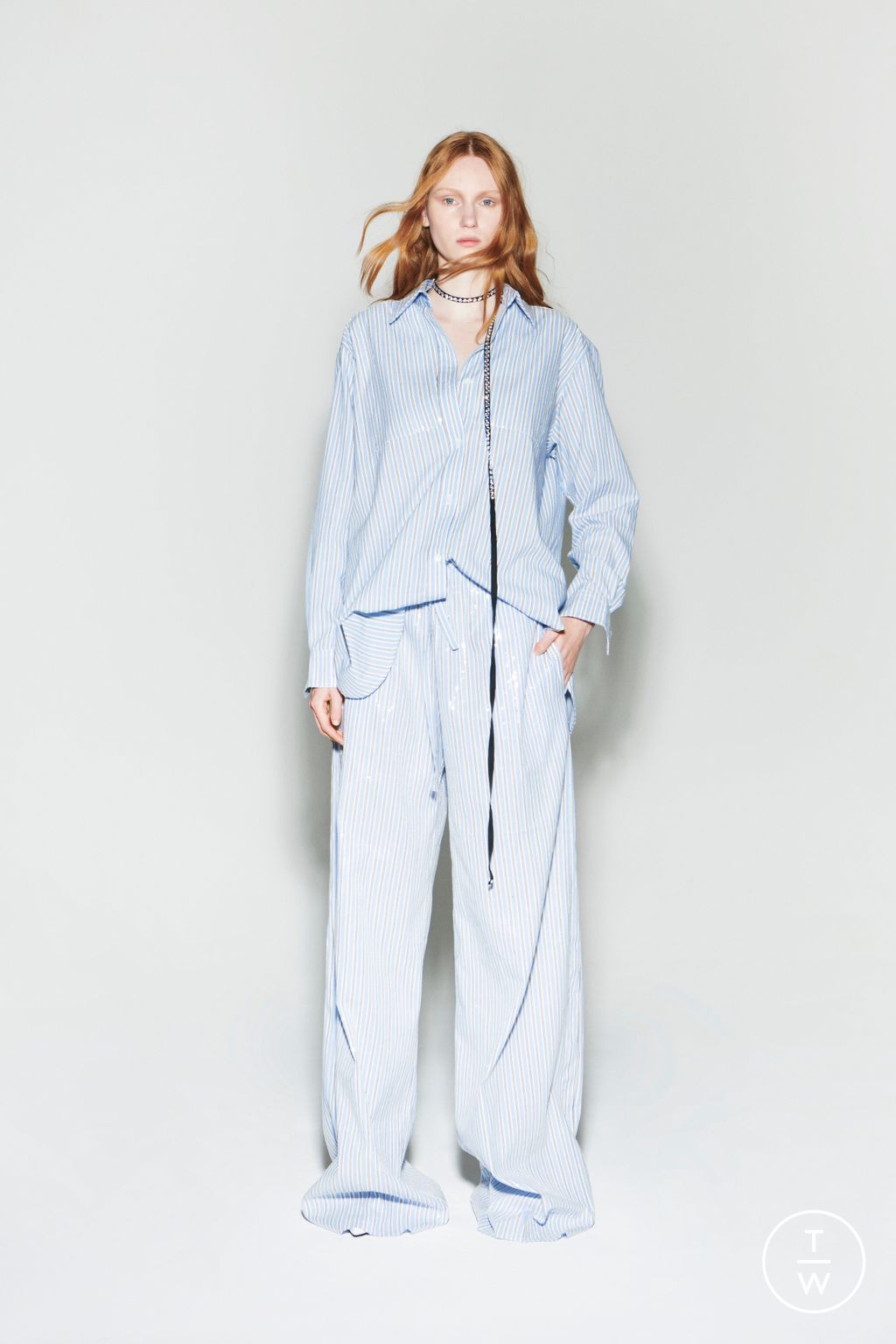 Fashion Week Paris Pre-Fall 2024 look 20 from the AZ Factory collection womenswear