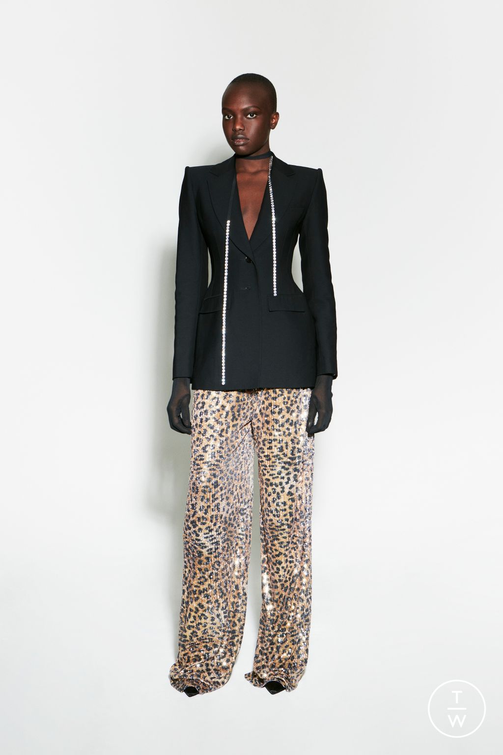 Fashion Week Paris Pre-Fall 2024 look 26 from the AZ Factory collection womenswear
