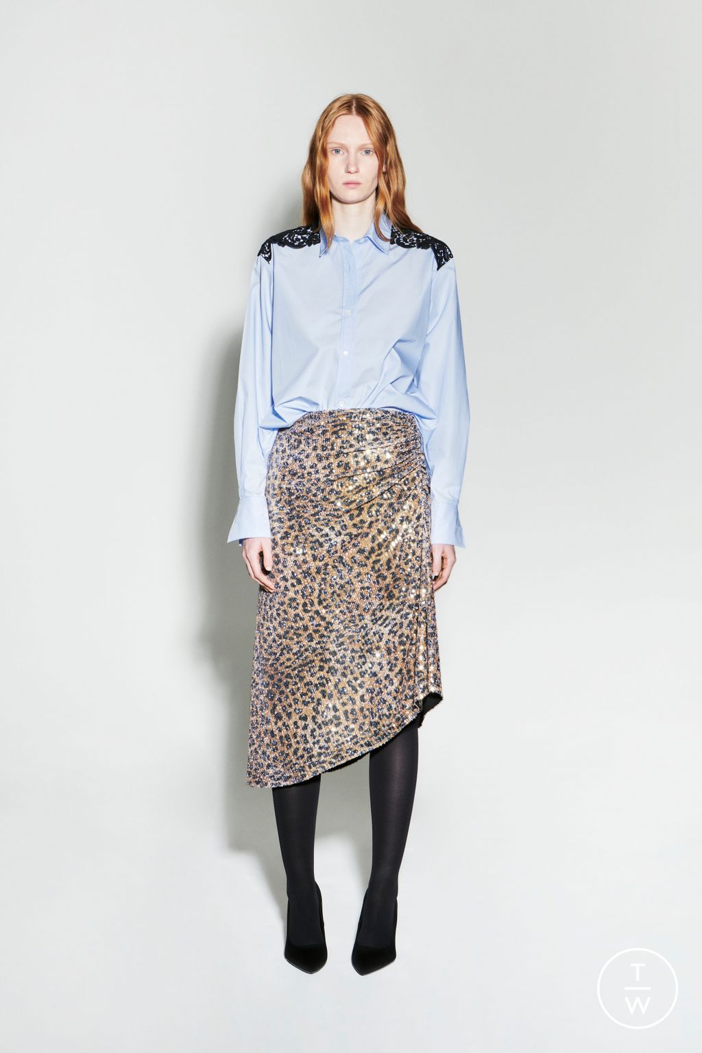 Fashion Week Paris Pre-Fall 2024 look 4 from the AZ Factory collection womenswear