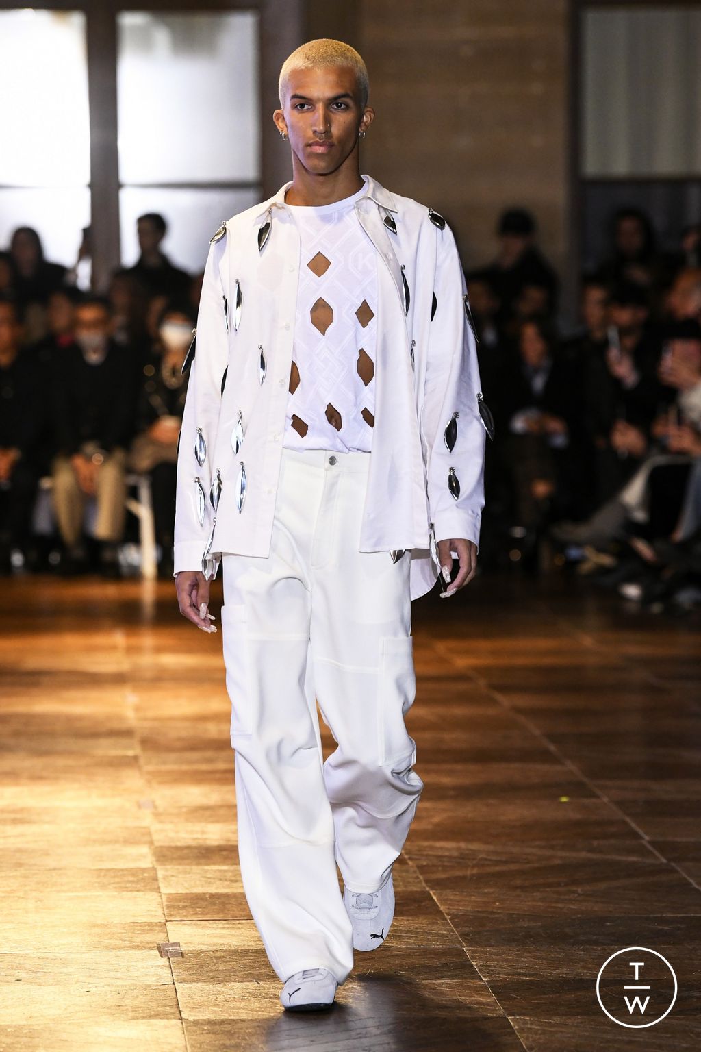 Fashion Week Paris Spring/Summer 2023 look 26 from the Koché collection womenswear