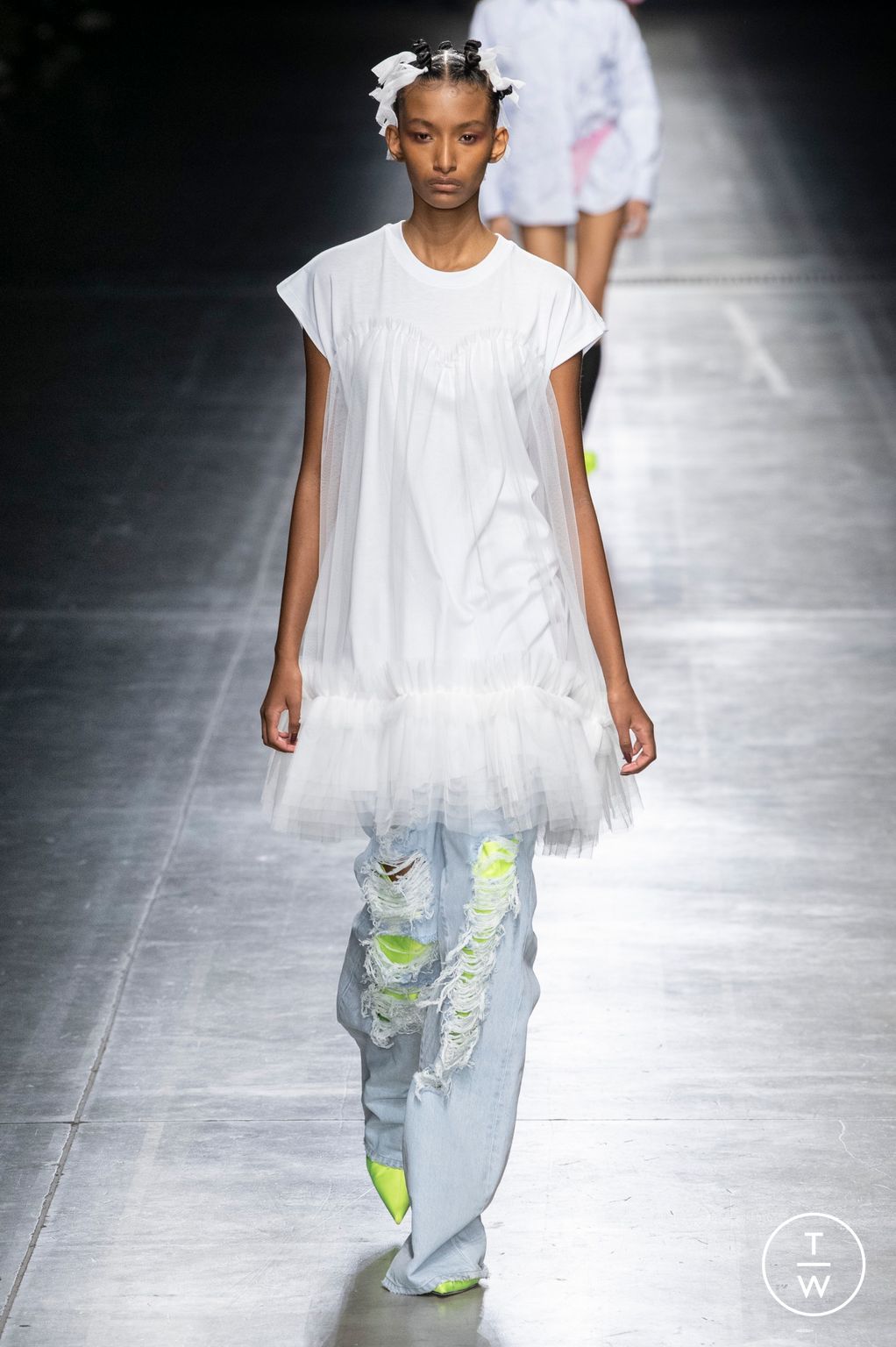 Fashion Week Milan Spring/Summer 2023 look 10 from the MSGM collection womenswear