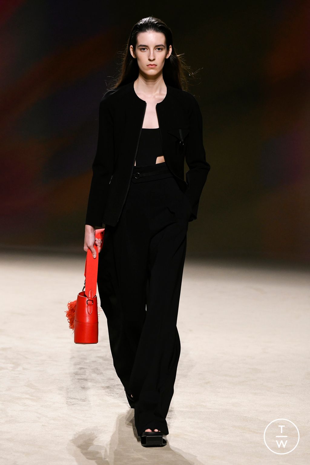 Fashion Week Paris Spring/Summer 2023 look 59 from the Hermès collection 女装
