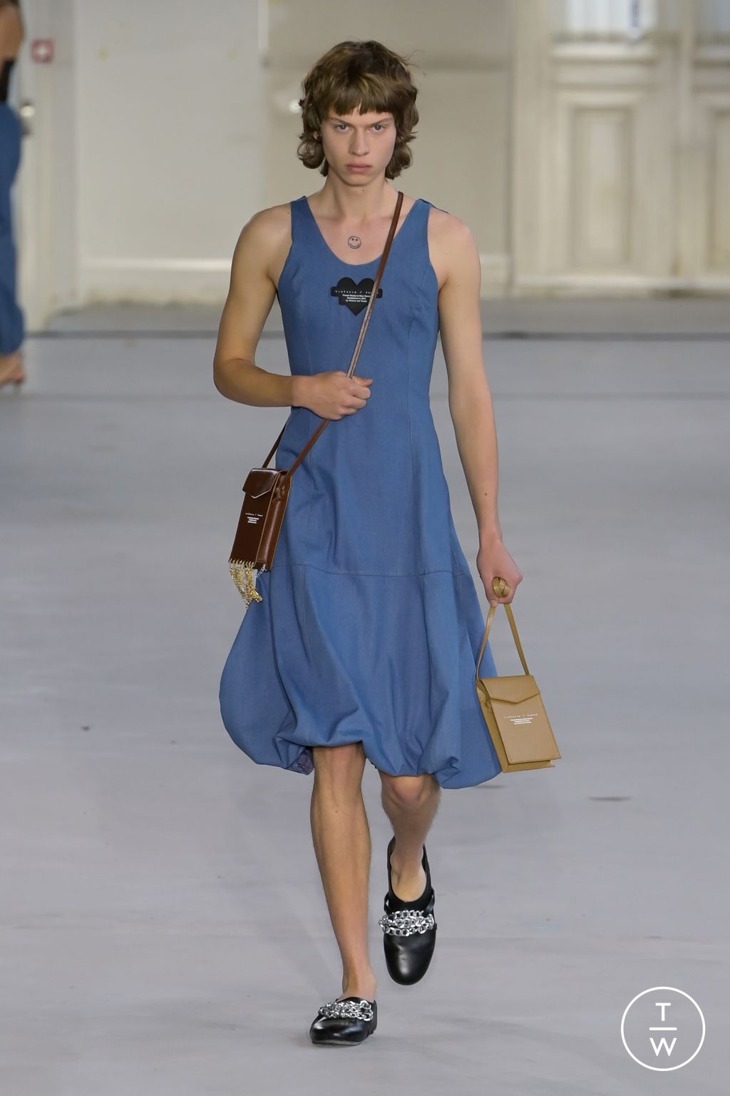 Fashion Week Paris Spring/Summer 2023 look 15 from the Victoria/tomas collection womenswear