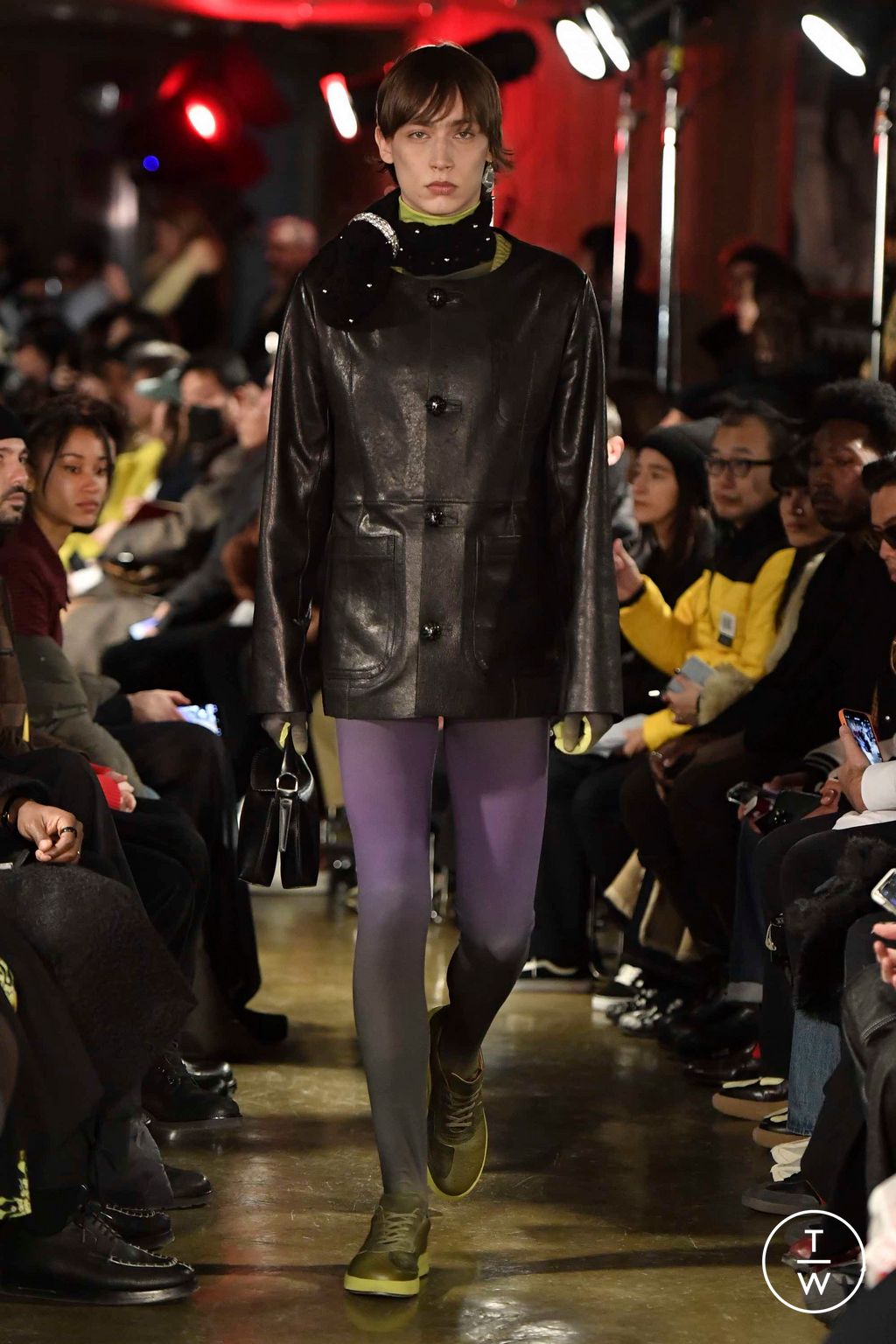 Fashion Week Paris Fall/Winter 2023 look 7 de la collection Namacheko menswear