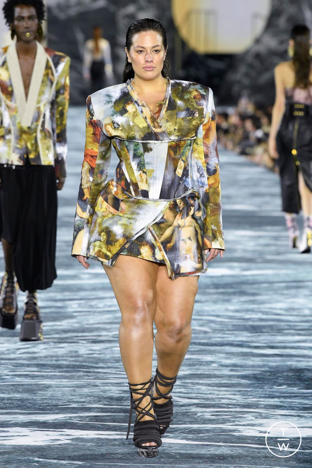 Fashion Week Paris Spring/Summer 2023 look 22 from the Balmain collection 女装
