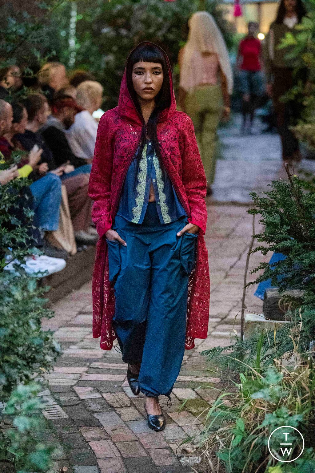 Fashion Week London Spring/Summer 2023 look 9 from the Paria Farzaneh collection womenswear