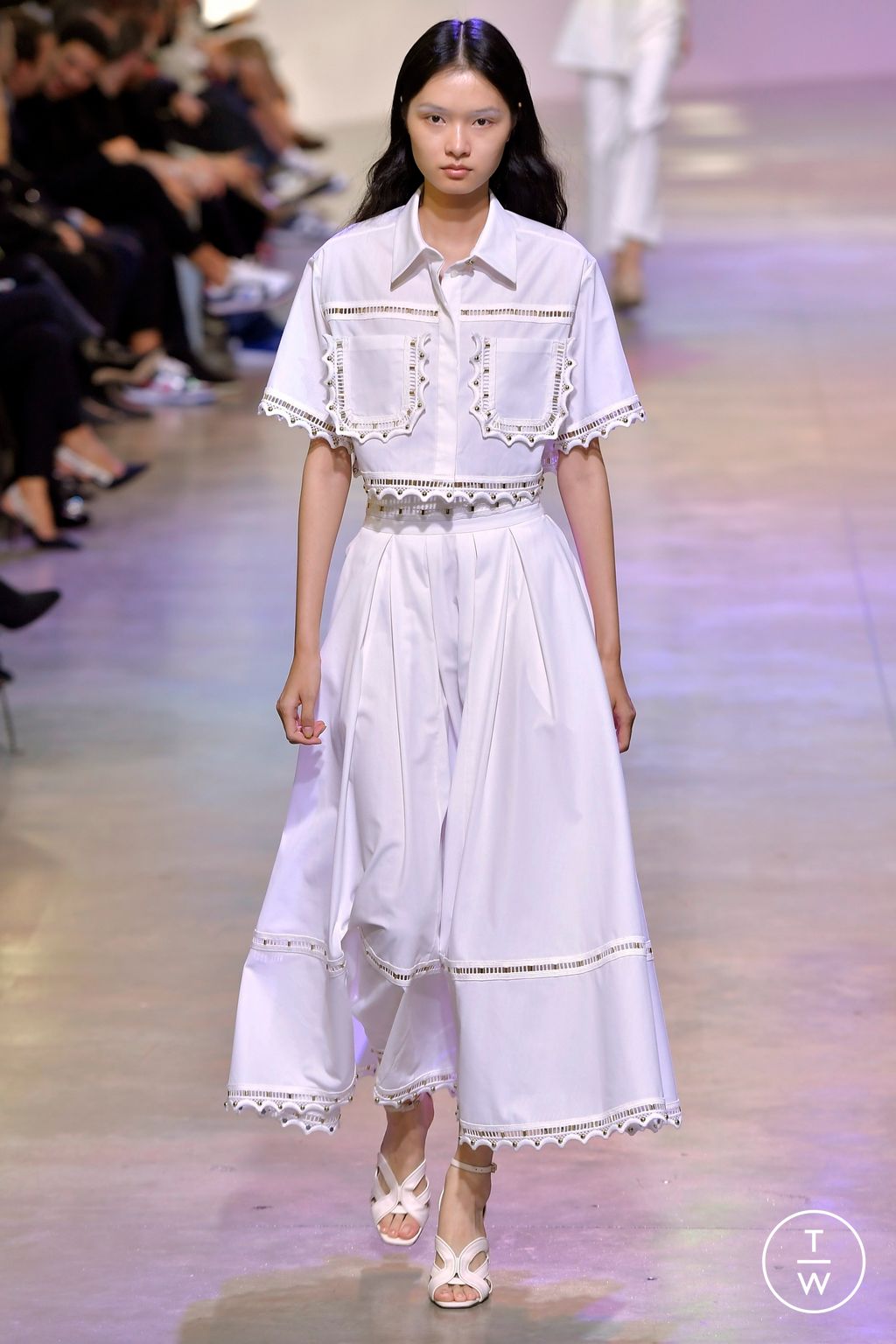 Fashion Week Paris Spring/Summer 2023 look 11 from the Elie Saab collection womenswear