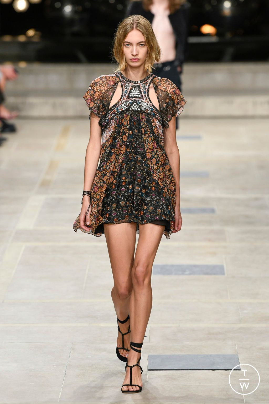 Fashion Week Paris Spring/Summer 2023 look 14 from the Isabel Marant collection womenswear