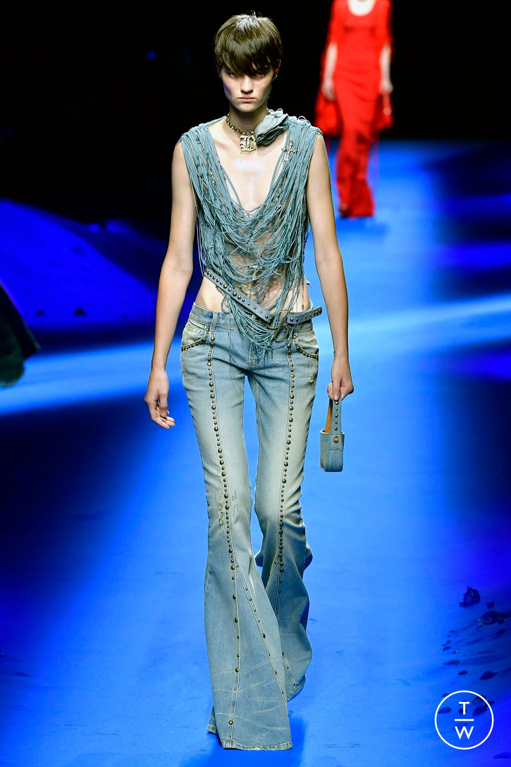 Fashion Week Milan Spring/Summer 2023 look 40 from the Blumarine collection 女装