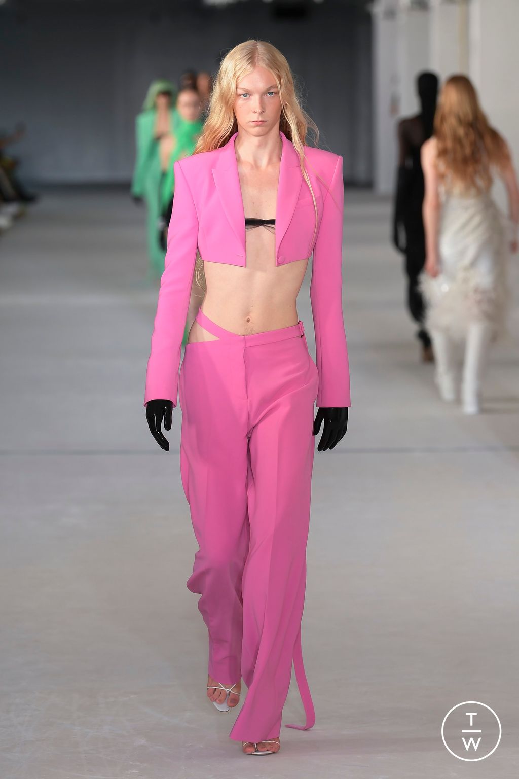 Fashion Week New York Spring/Summer 2023 look 6 de la collection Prabal Gurung womenswear