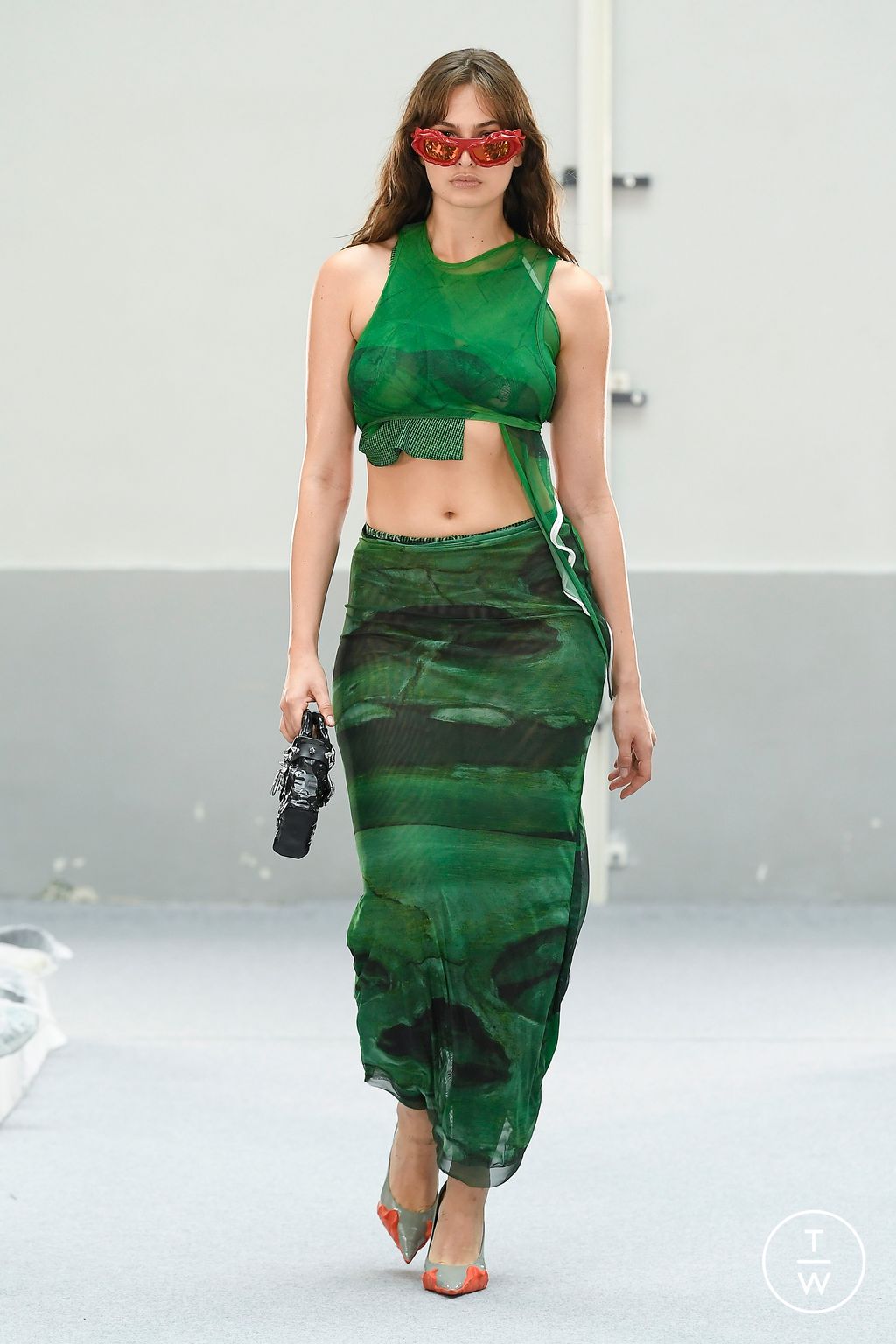 Fashion Week Paris Spring/Summer 2023 look 14 from the Ottolinger collection womenswear