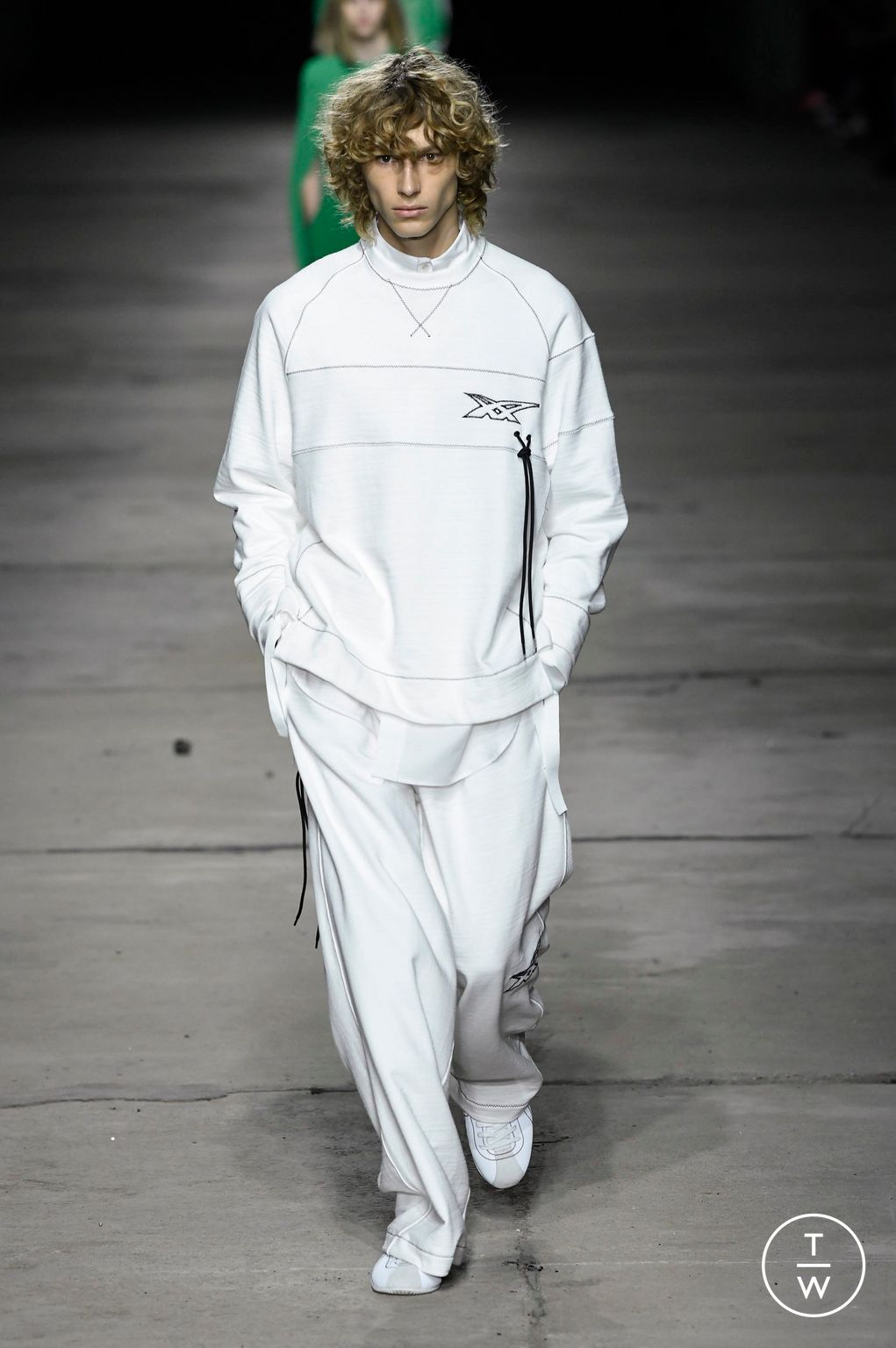 Fashion Week Milan Spring/Summer 2023 look 10 from the Onitsuka Tiger collection womenswear