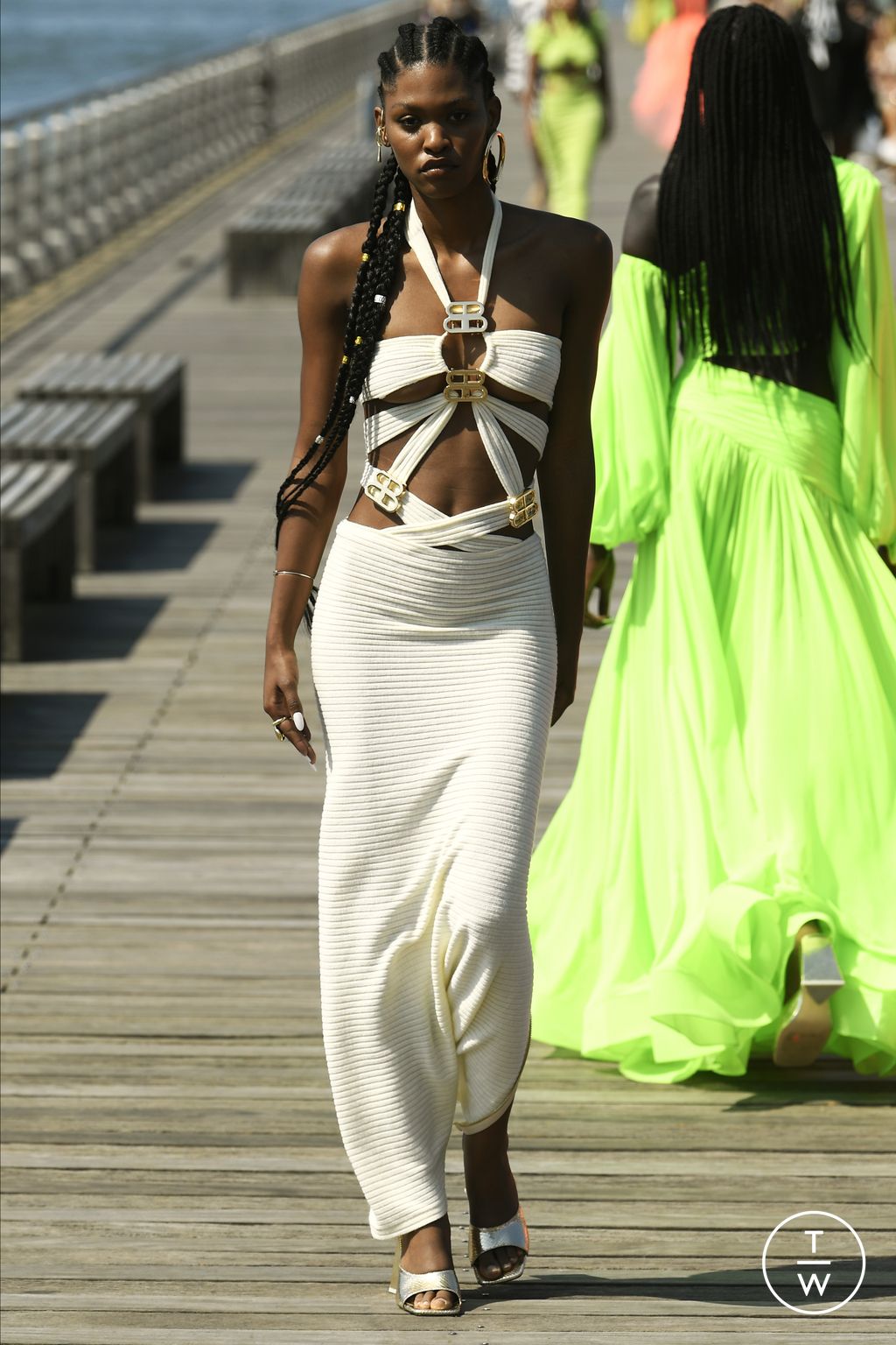 Fashion Week New York Spring/Summer 2023 look 43 from the Bronx & Banco collection womenswear