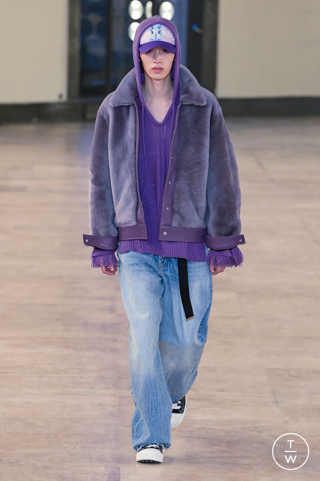 Fashion Week Paris Fall/Winter 2023 look 10 from the Nahmias collection 男装