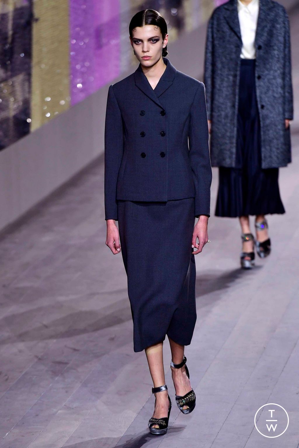 Fashion Week Paris Spring/Summer 2023 look 20 from the Christian Dior collection 高级定制