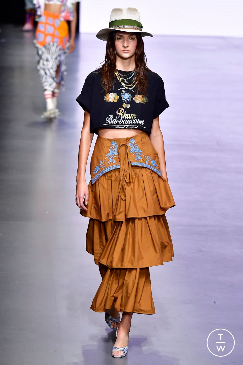 Fashion Week Milan Spring/Summer 2023 look 3 de la collection Stella Jean womenswear