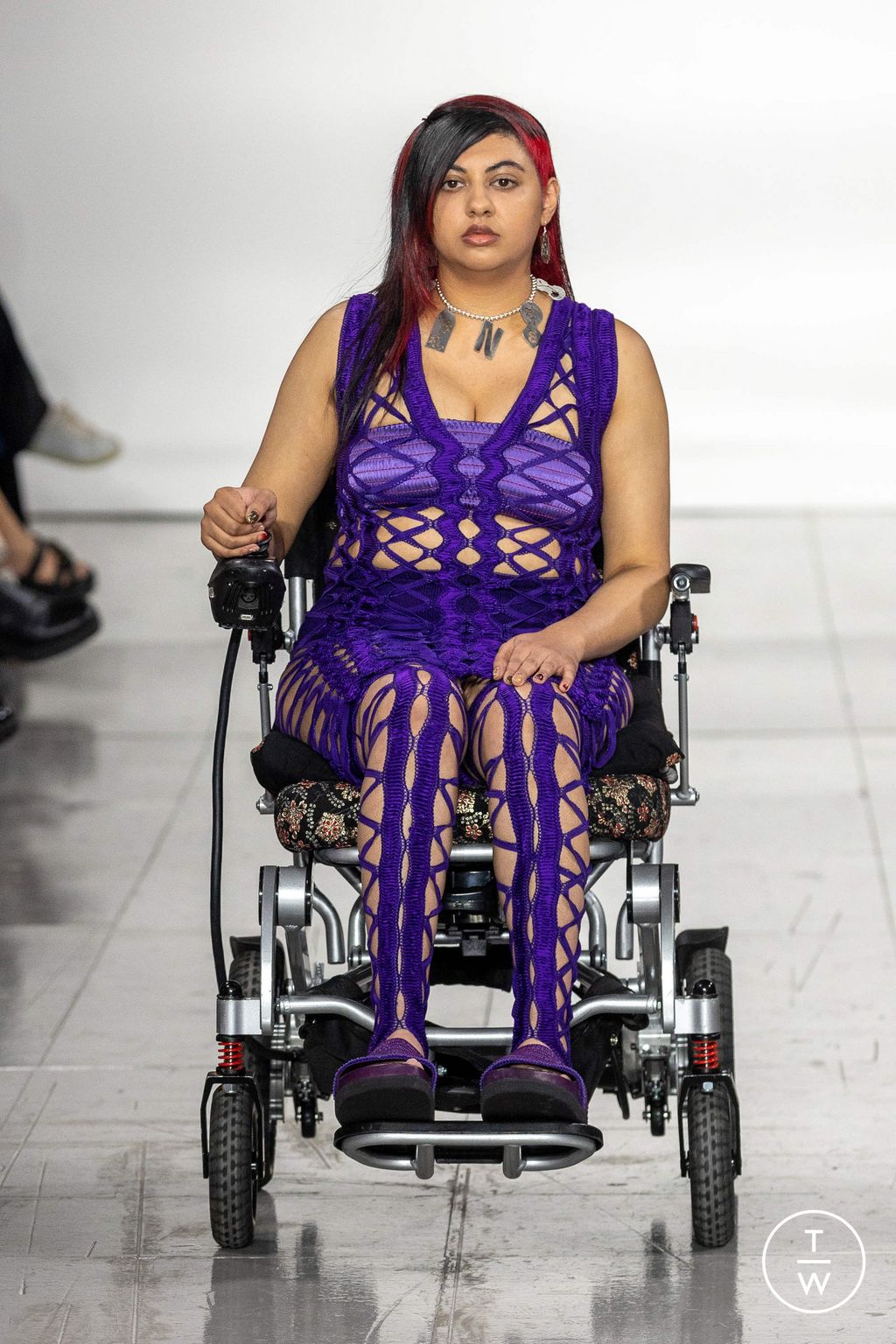 Fashion Week London Spring/Summer 2023 look 11 from the Sinéad O'Dwyer collection womenswear