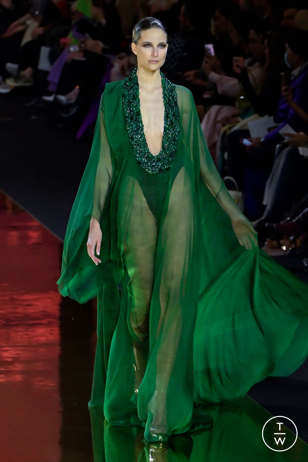 Fashion Week Paris Spring/Summer 2023 look 16 from the Stéphane Rolland collection couture
