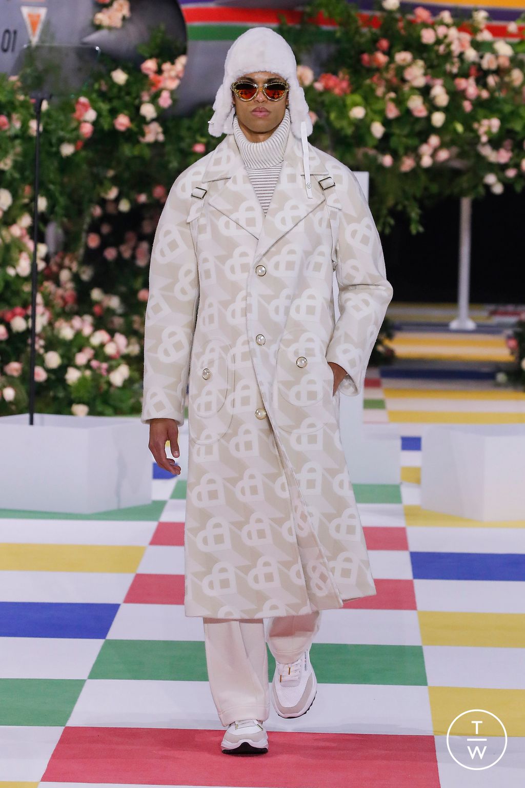 Fashion Week Paris Fall/Winter 2023 look 17 from the Casablanca collection menswear