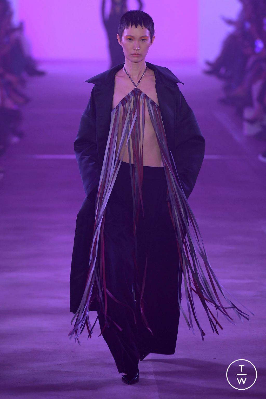 Fashion Week New York Fall/Winter 2024 look 1 de la collection Bach Mai womenswear