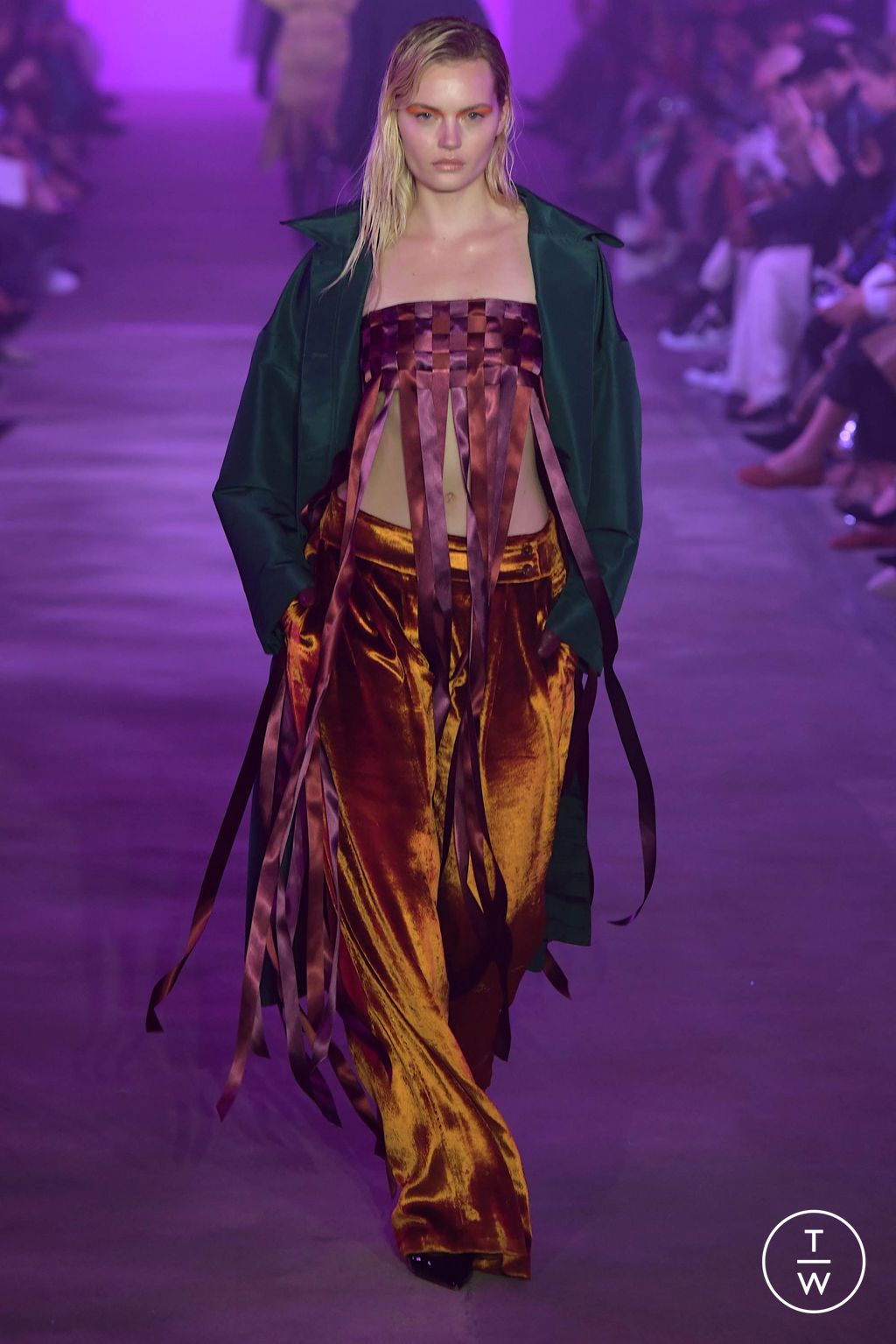 Fashion Week New York Fall/Winter 2024 look 5 de la collection Bach Mai womenswear