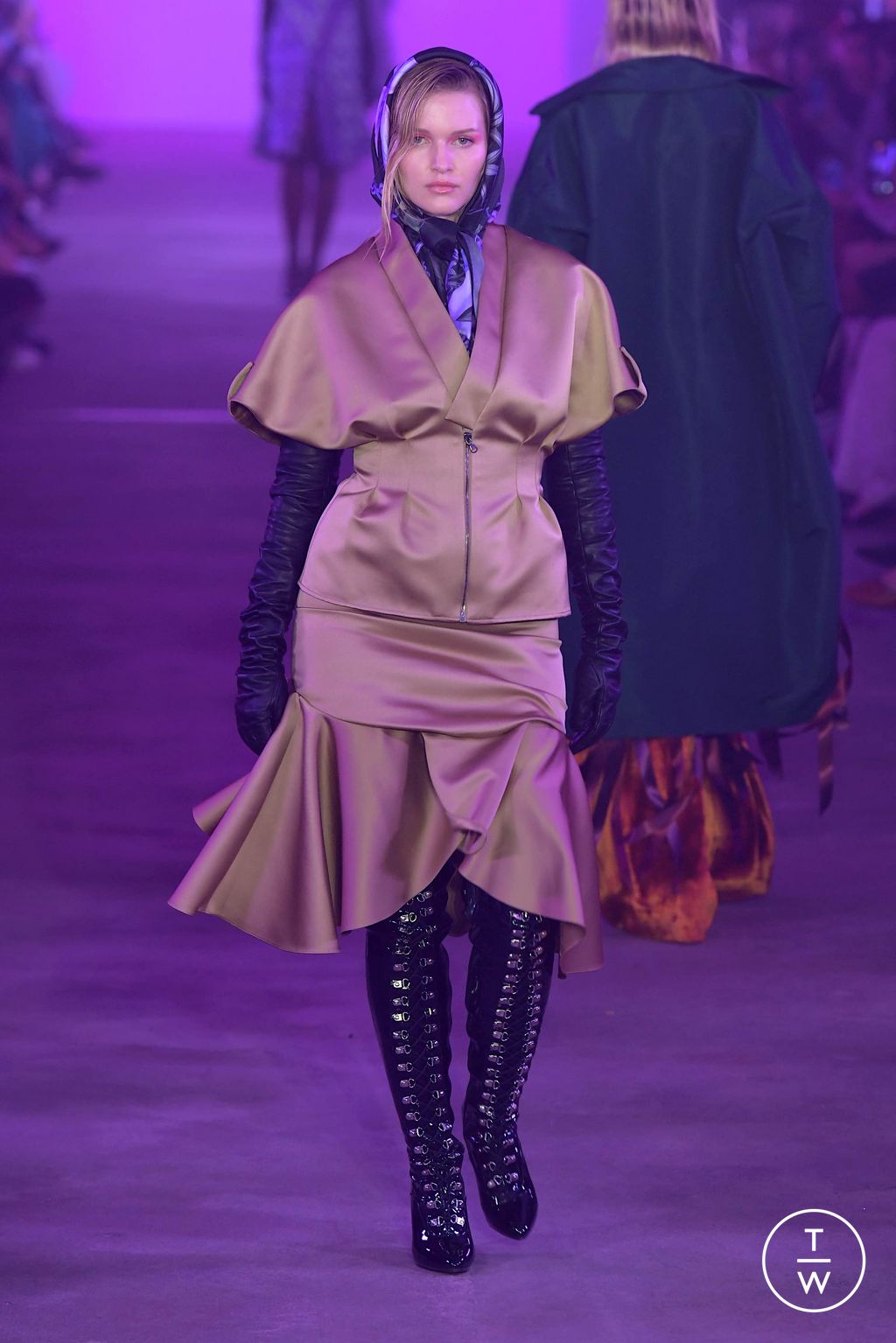 Fashion Week New York Fall/Winter 2024 look 6 de la collection Bach Mai womenswear