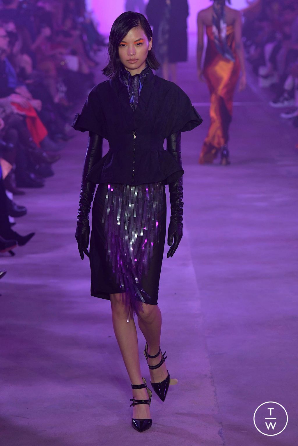Fashion Week New York Fall/Winter 2024 look 18 de la collection Bach Mai womenswear