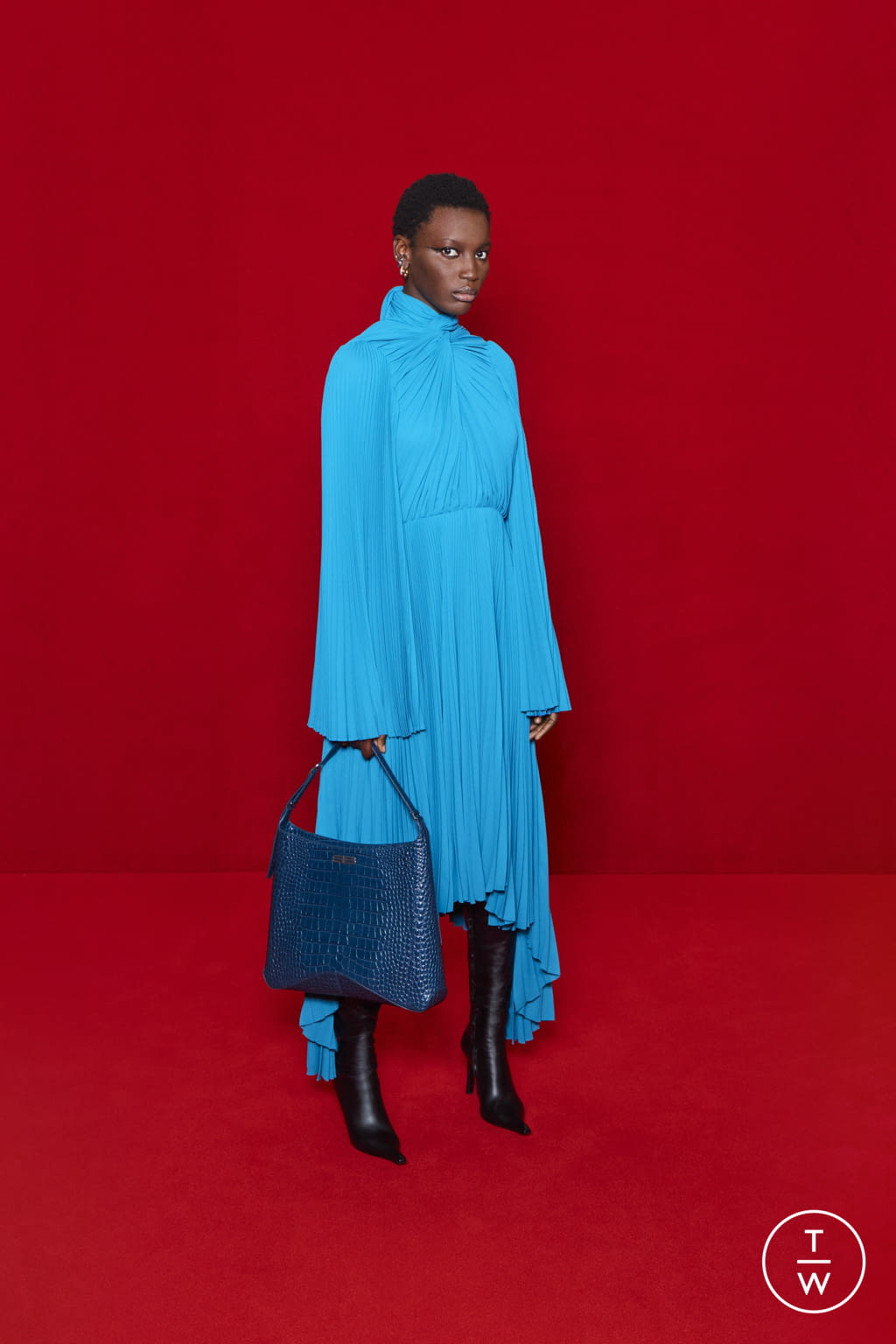 Fashion Week Paris Spring/Summer 2022 look 32 de la collection Balenciaga womenswear
