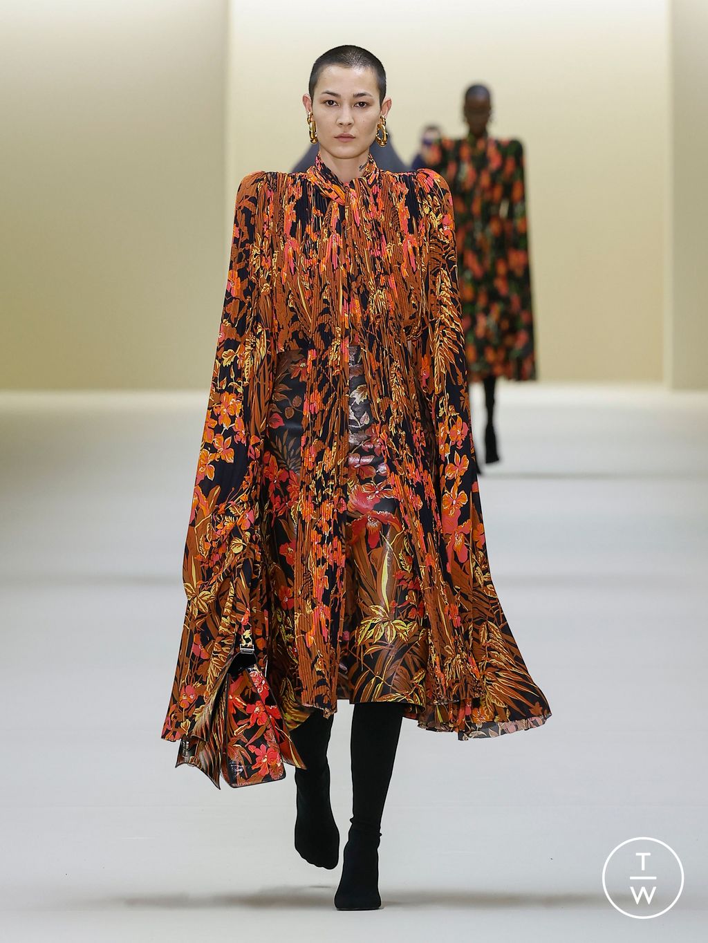 Fashion Week Paris Fall/Winter 2023 look 31 de la collection Balenciaga womenswear