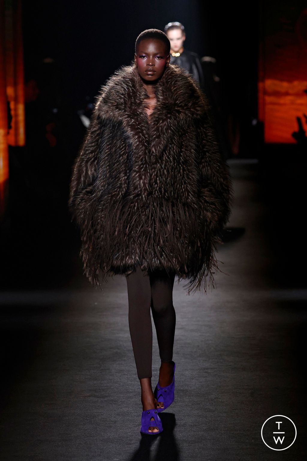 Fashion Week Paris Fall/Winter 2026 look 12 from the Balenciaga collection womenswear