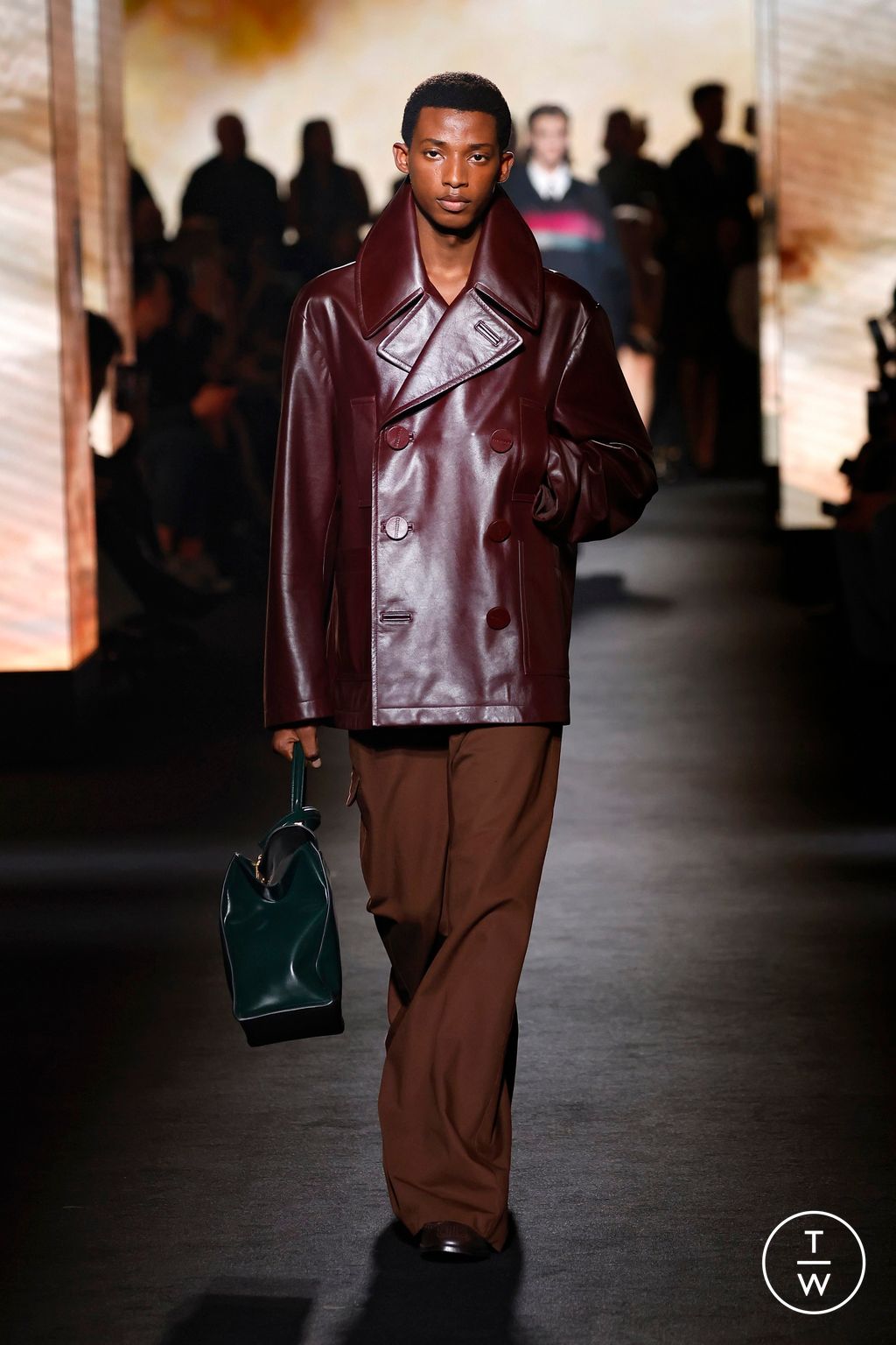 Fashion Week Paris Fall/Winter 2026 look 13 de la collection Balenciaga womenswear