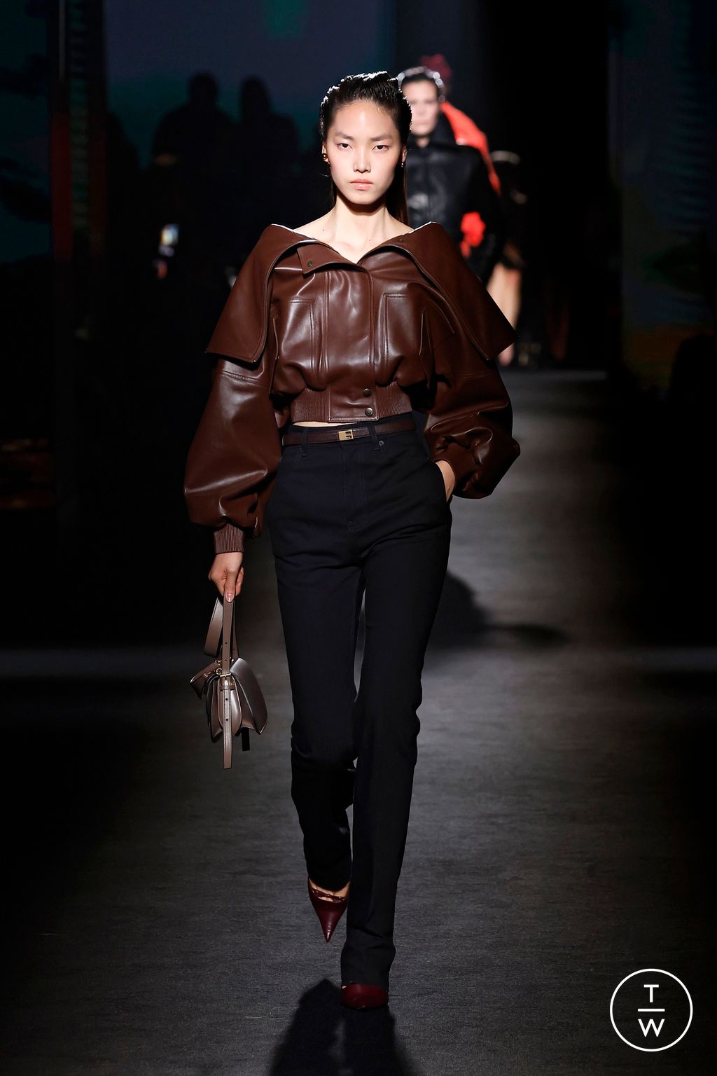 Fashion Week Paris Fall/Winter 2026 look 15 from the Balenciaga collection womenswear