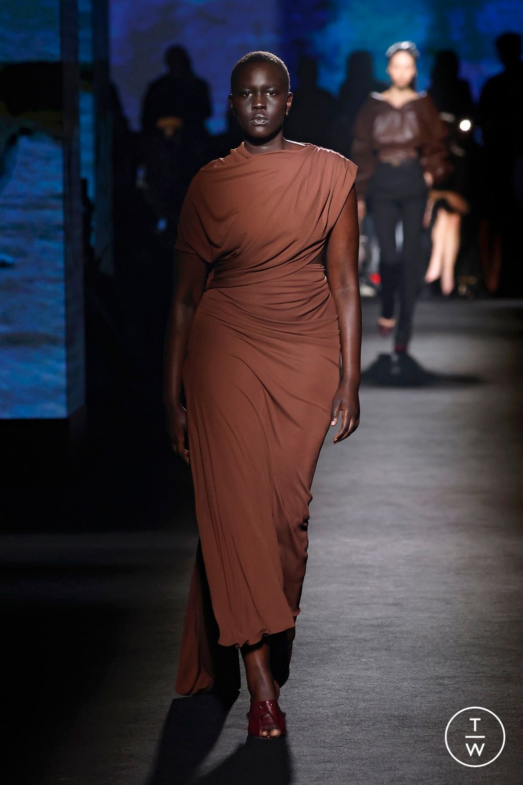 Fashion Week Paris Fall/Winter 2026 look 20 de la collection Balenciaga womenswear