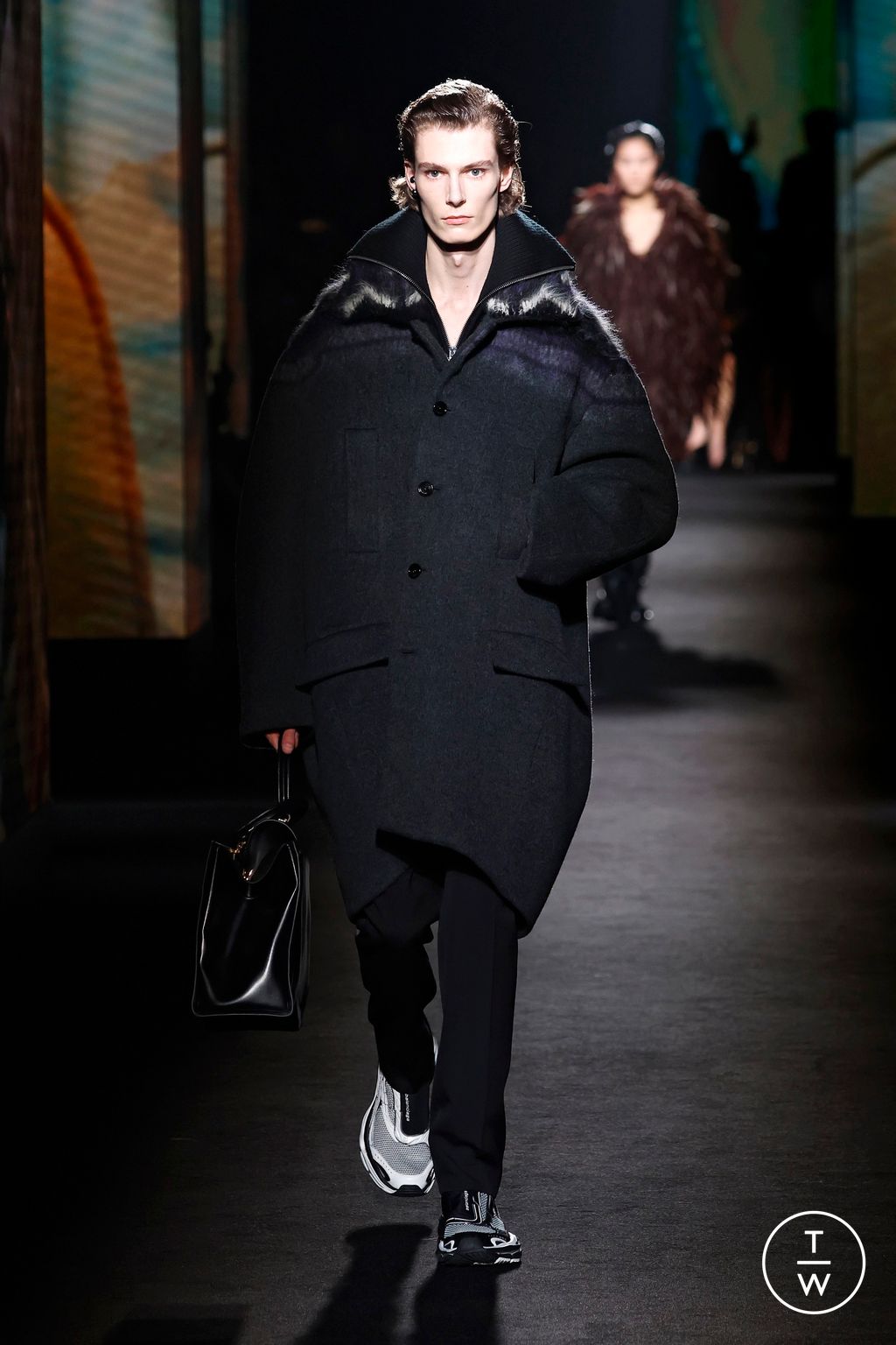 Fashion Week Paris Fall/Winter 2026 look 22 from the Balenciaga collection womenswear