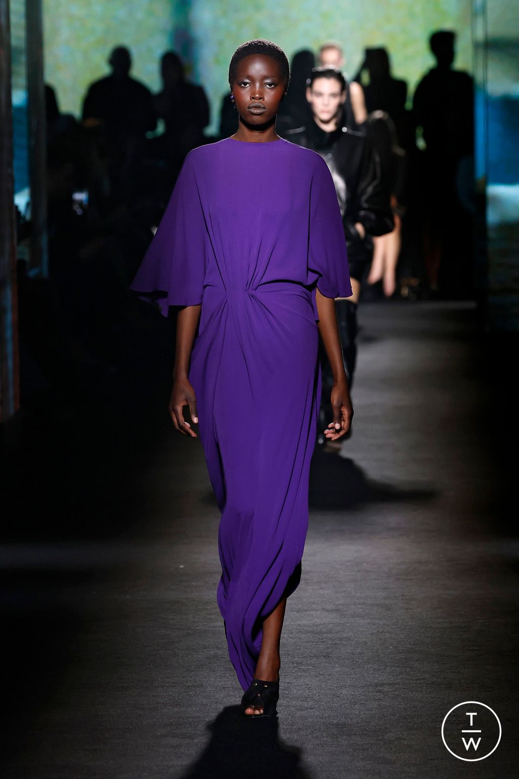 Fashion Week Paris Fall/Winter 2026 look 30 from the Balenciaga collection womenswear