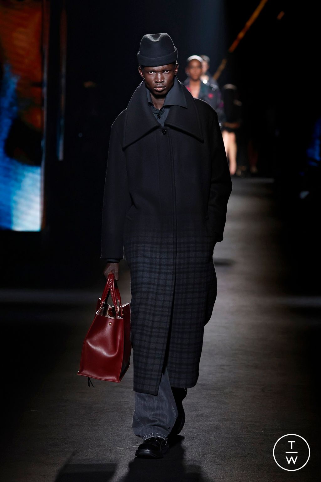 Fashion Week Paris Fall/Winter 2026 look 37 from the Balenciaga collection womenswear