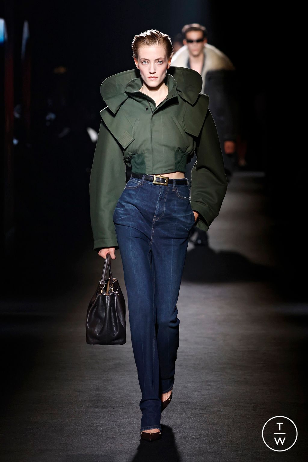 Fashion Week Paris Fall/Winter 2026 look 48 de la collection Balenciaga womenswear