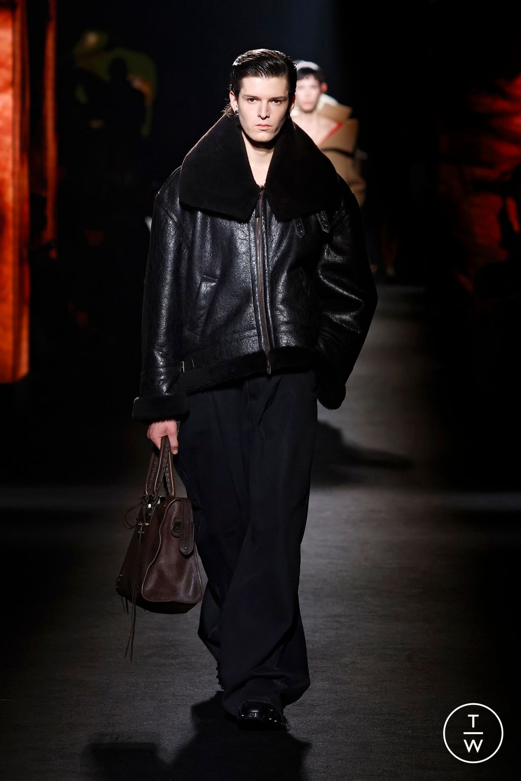 Fashion Week Paris Fall/Winter 2026 look 51 de la collection Balenciaga womenswear