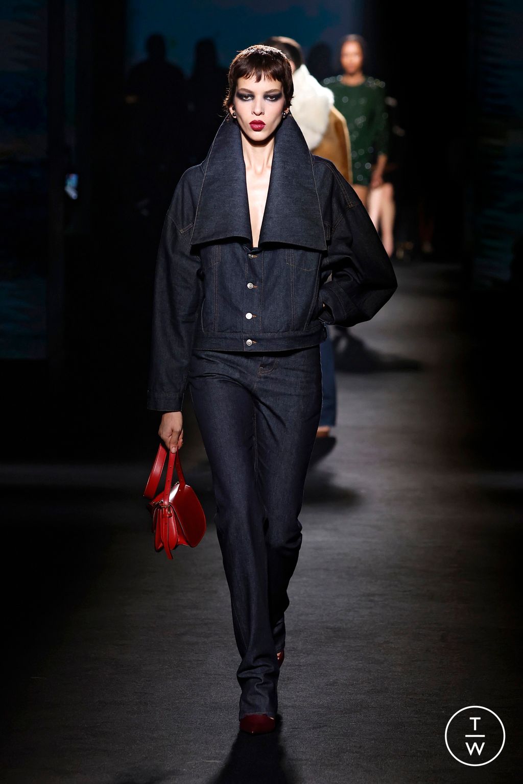 Fashion Week Paris Fall/Winter 2026 look 52 from the Balenciaga collection womenswear