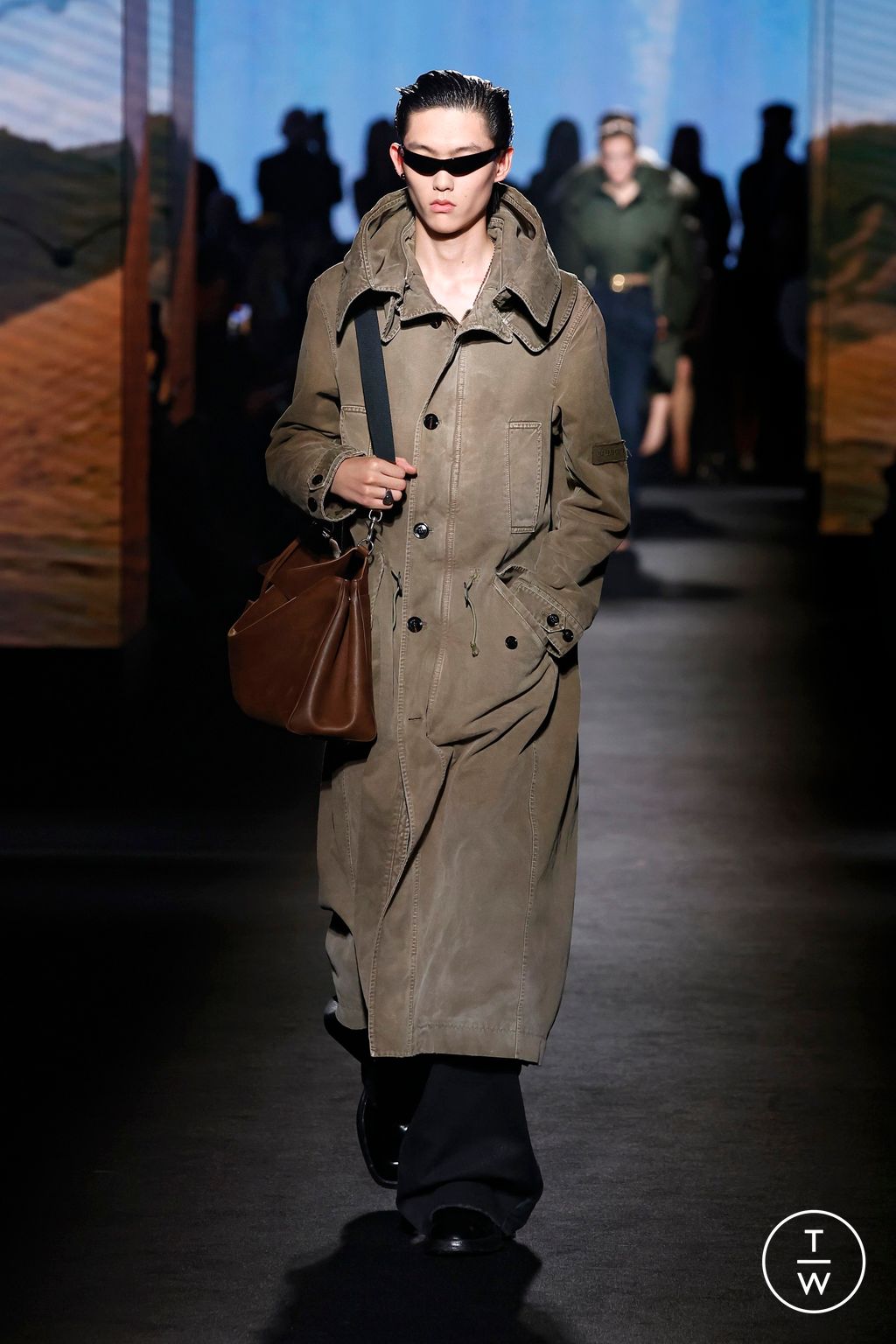 Fashion Week Paris Fall/Winter 2026 look 54 from the Balenciaga collection womenswear