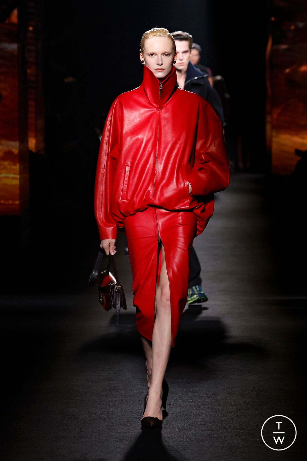 Fashion Week Paris Fall/Winter 2026 look 64 from the Balenciaga collection 女装