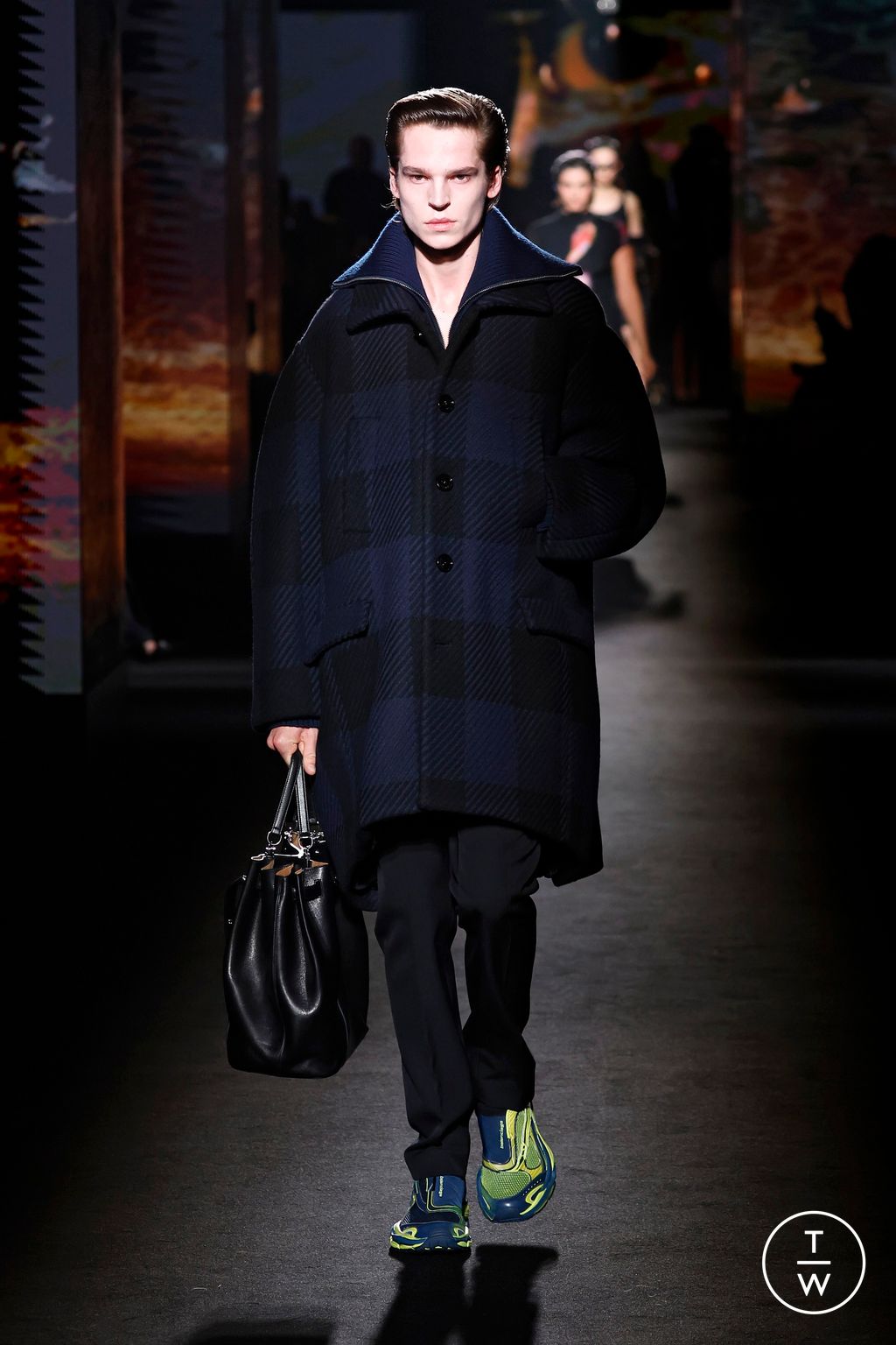 Fashion Week Paris Fall/Winter 2026 look 65 from the Balenciaga collection womenswear