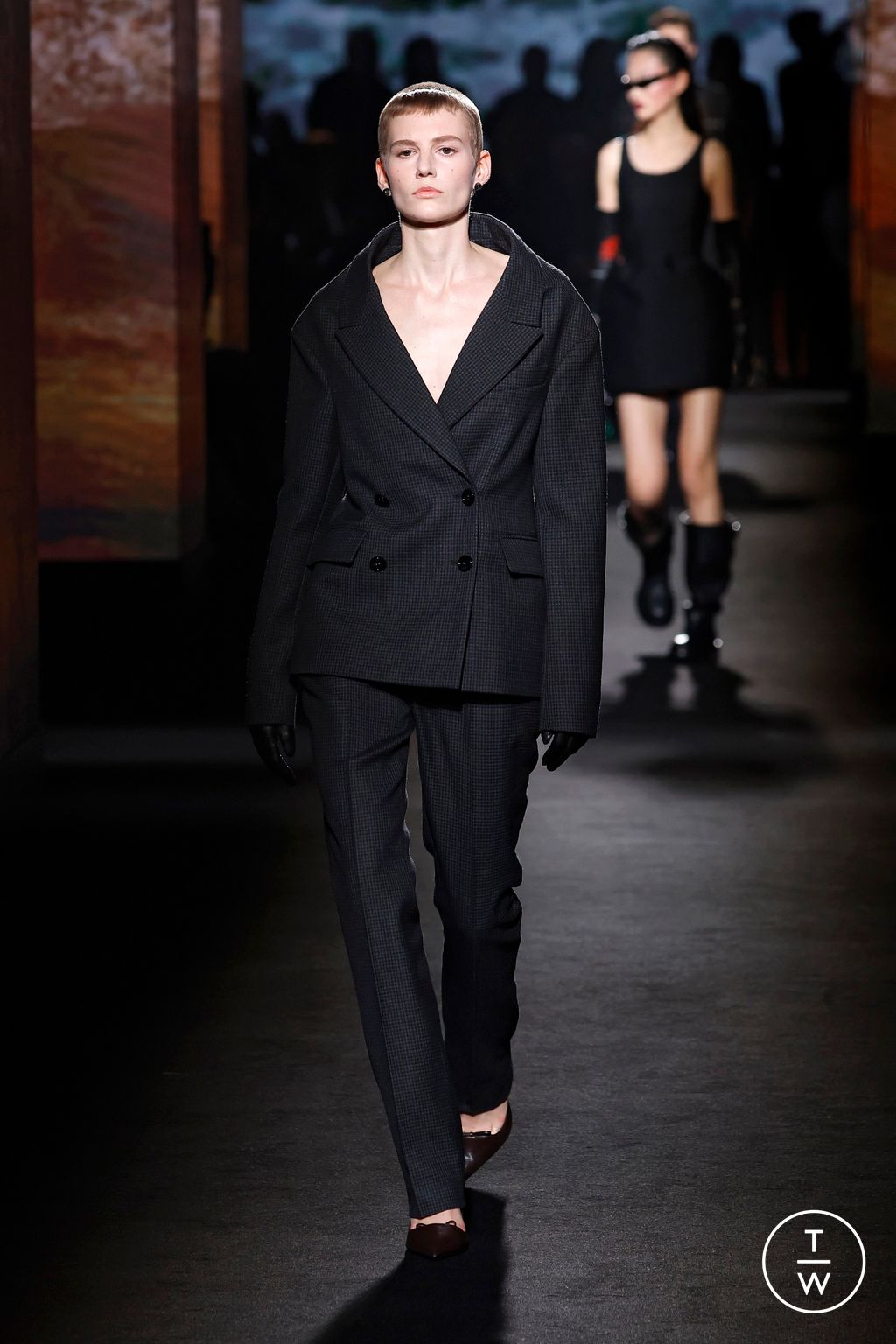 Fashion Week Paris Fall/Winter 2026 look 66 de la collection Balenciaga womenswear